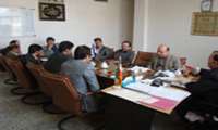 جلسه شورای اداری شبکه بهداشت و درمان شهرستان آران و بیدگل برگزار شد .